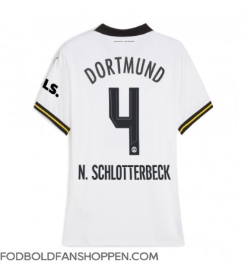 Borussia Dortmund Nico Schlotterbeck #4 Tredjetrøje Dame 2024-25 Kortærmet